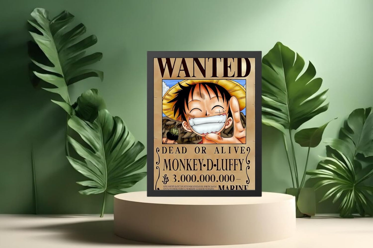 Monkey D. Luffy Wanted Poster Art™
